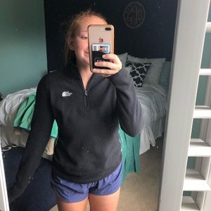 North Face Glacier 1/4 fleece zip